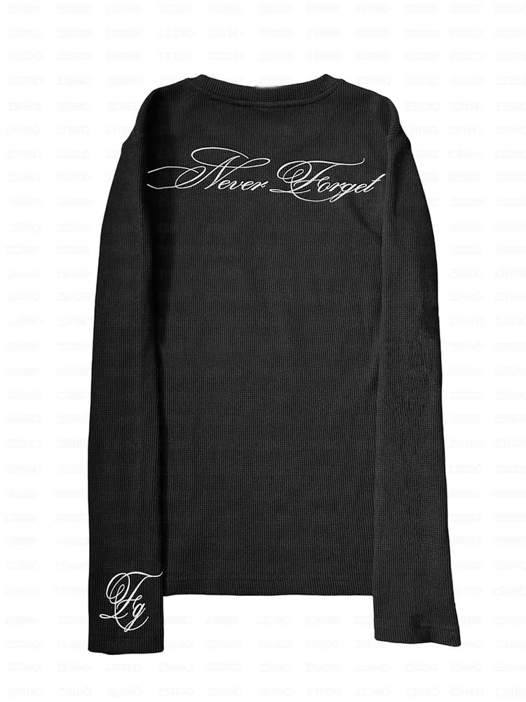 NEVER FORGET LONGSLEEVE UNISEX