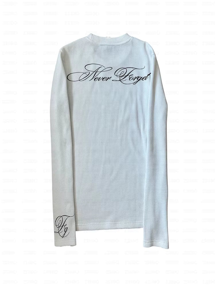 NEVER FORGET LONGSLEEVE UNISEX